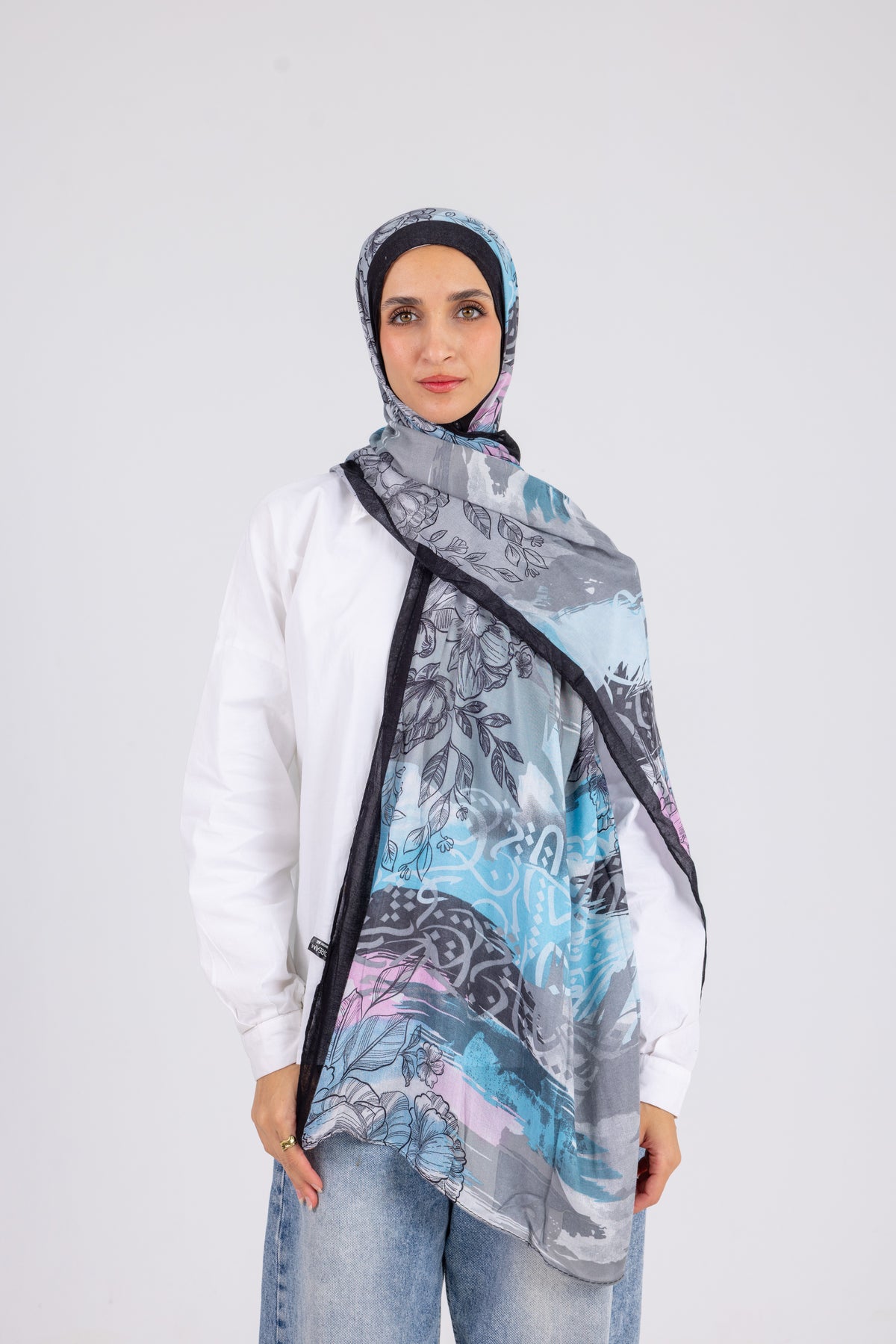 Floral Sketch - Modal Printed