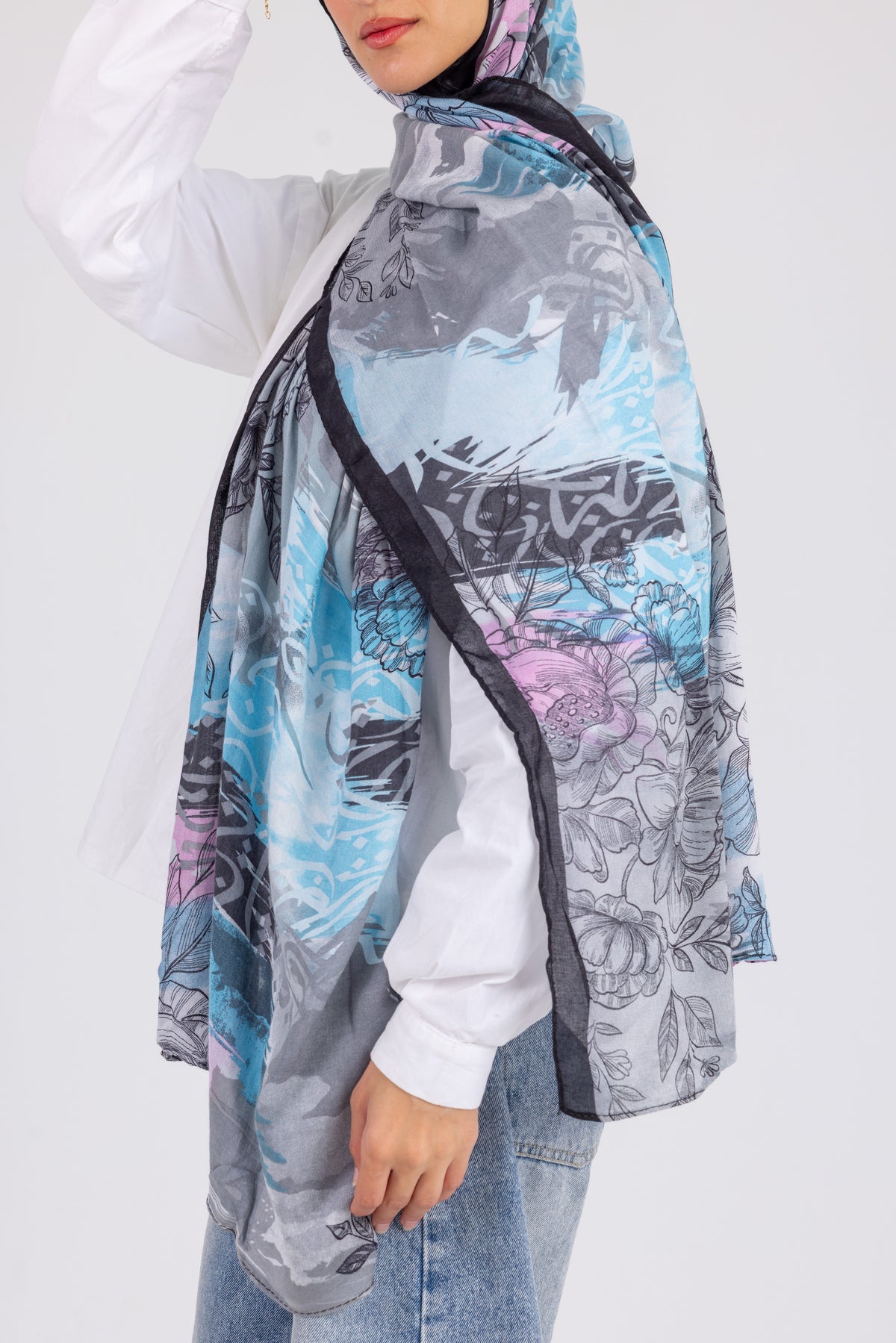 Floral Sketch - Modal Printed
