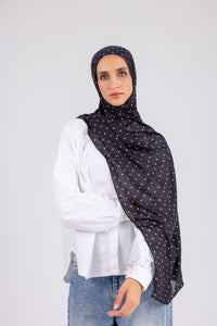 Black Polka Dot - Modal Printed