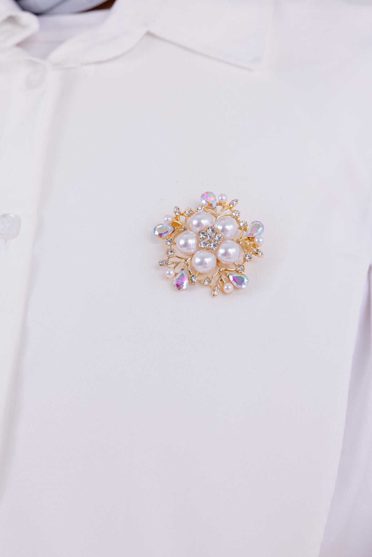 Pearl Blossom - Brooch