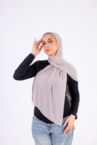 Mushroom Taupe – Kuwaiti with bandana