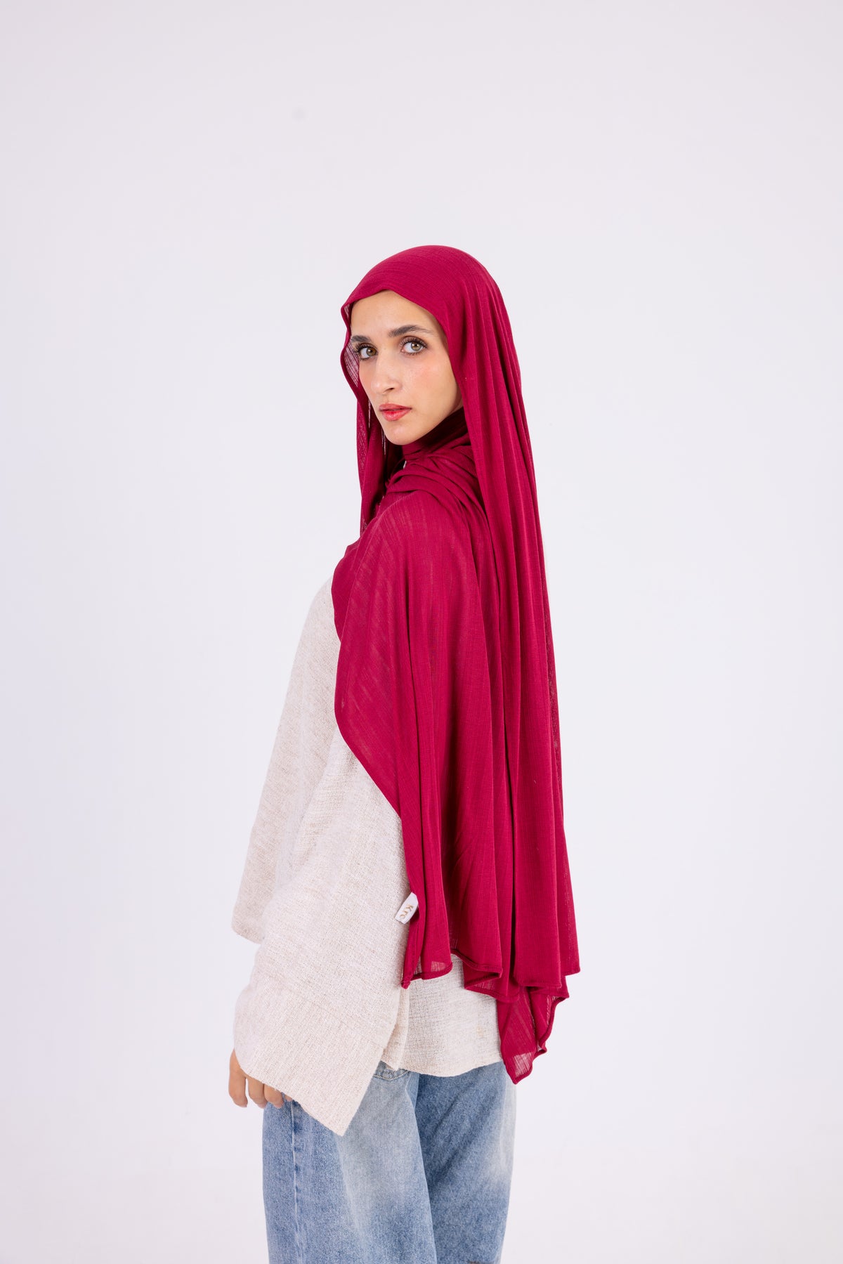 Fuchsia Bloom – Kuwaiti with bandana