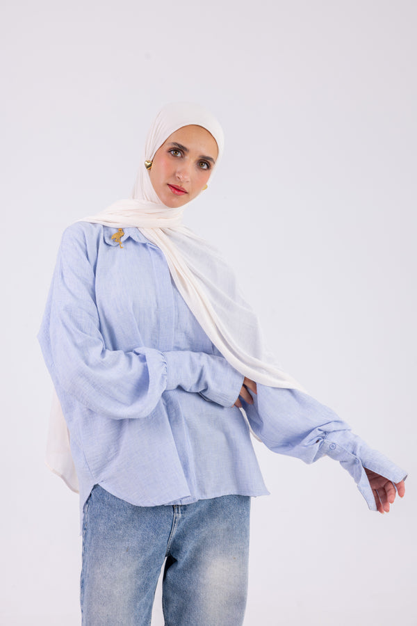Vanilla Cream – Kuwaiti with bandana
