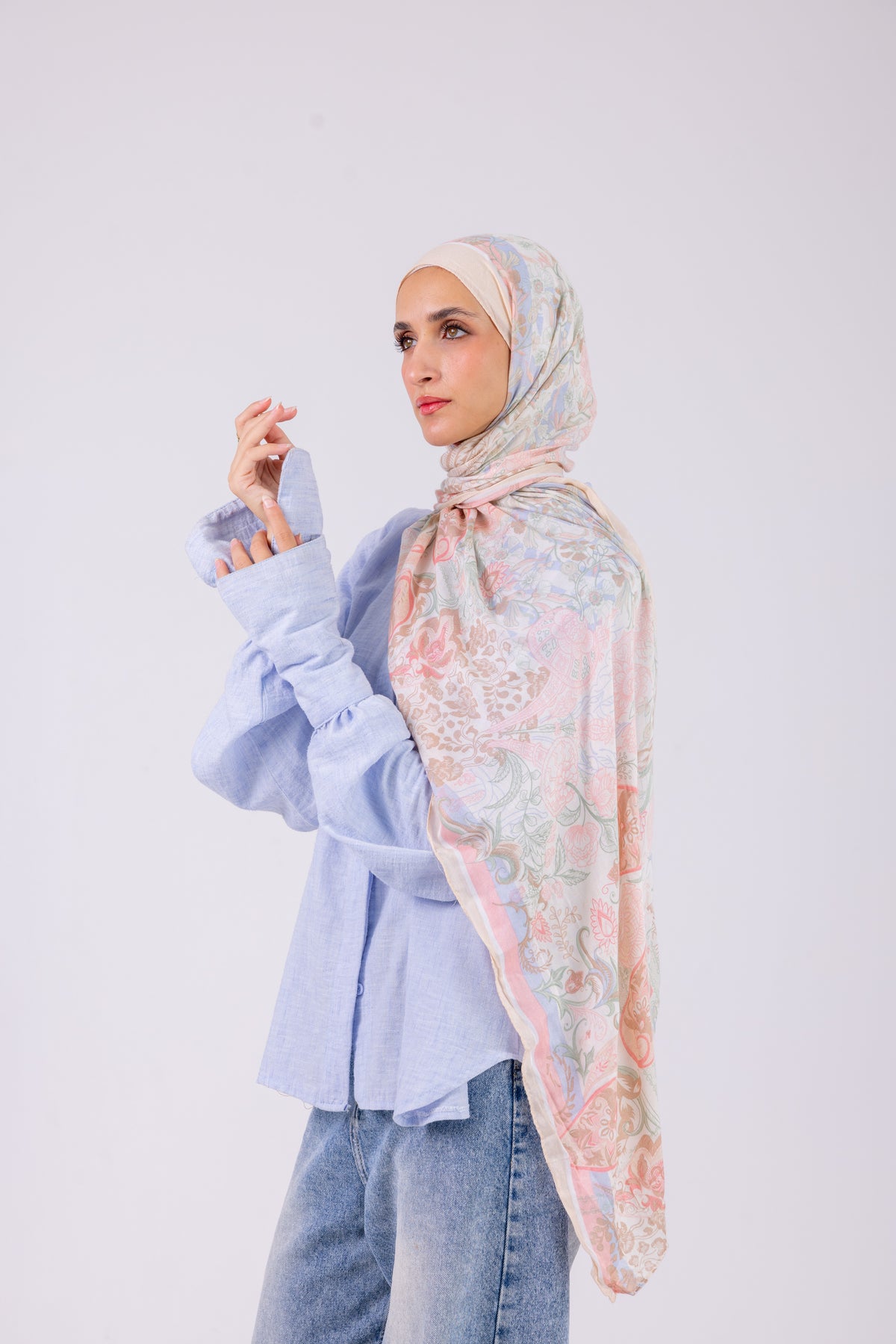 Pastel Garden - Modal Printed