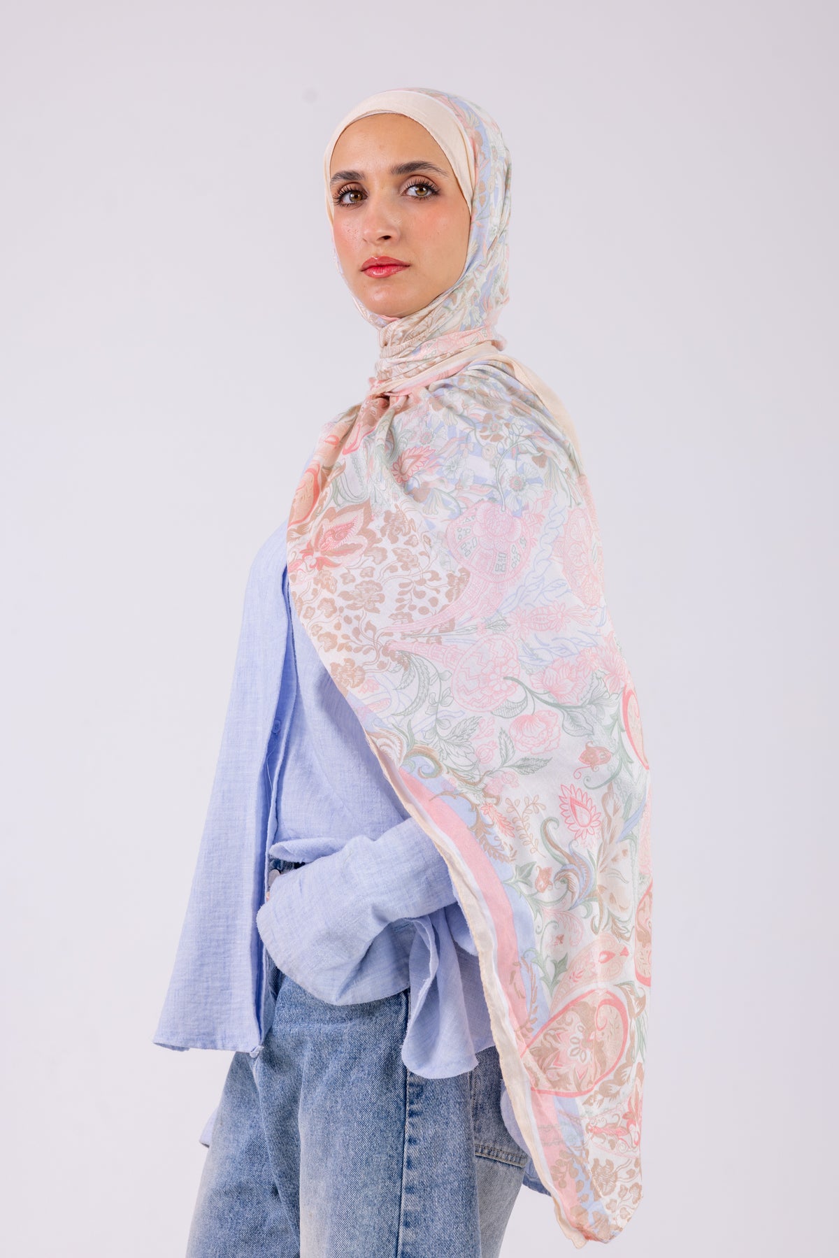 Pastel Garden - Modal Printed