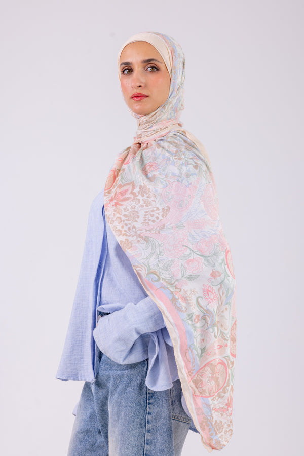 Pastel Garden - Modal Printed