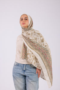Botanical Border - Modal Printed