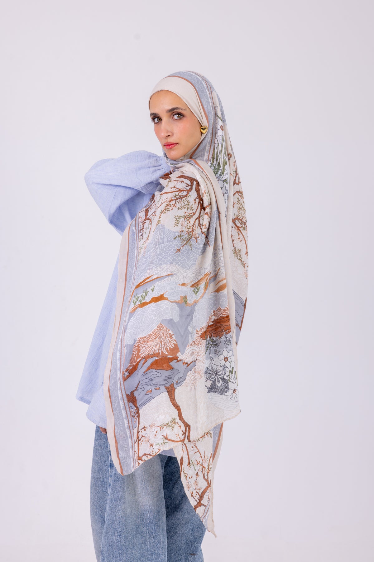 Autumn Whisper - Modal Printed