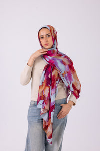 Watercolor Bloom - Modal Printed