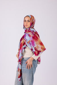 Watercolor Bloom - Modal Printed