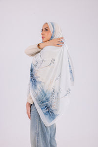 Winter Serenity - Chiffon Printed