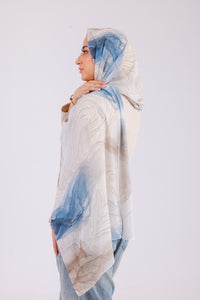 Azure Horizon - Chiffon Printed