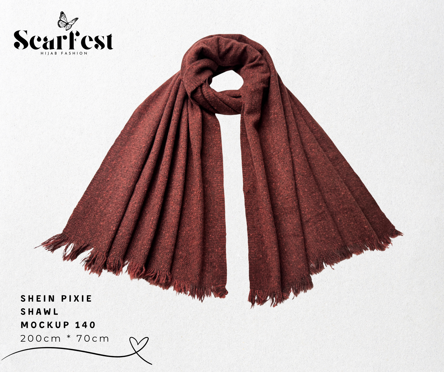 Shein Bixie Shawl