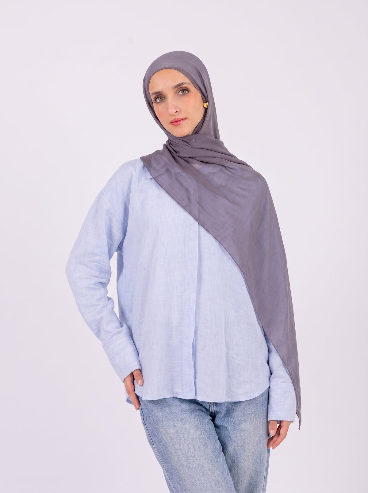 Smoky Grey - Modal Plain