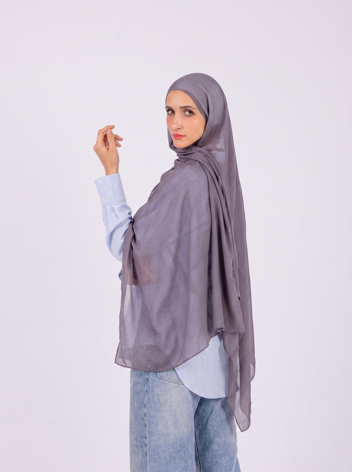 Smoky Grey - Modal Plain