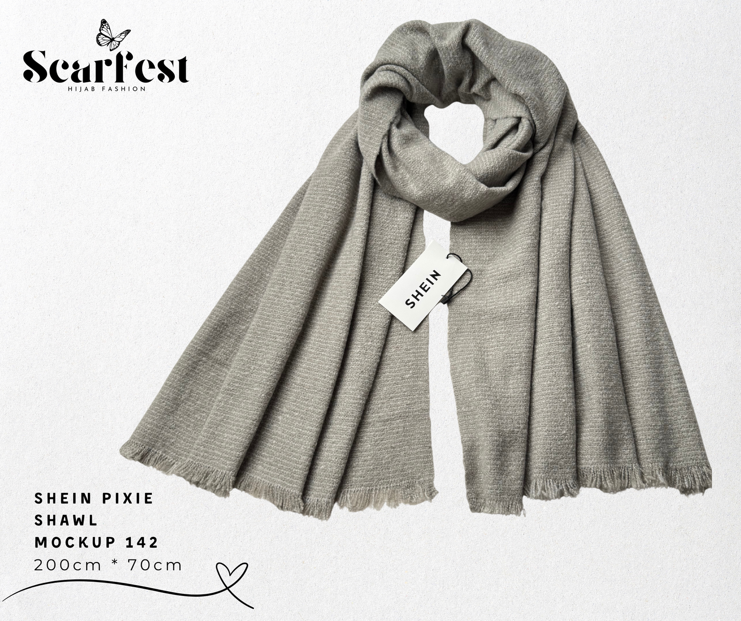 Shein Bixie Shawl