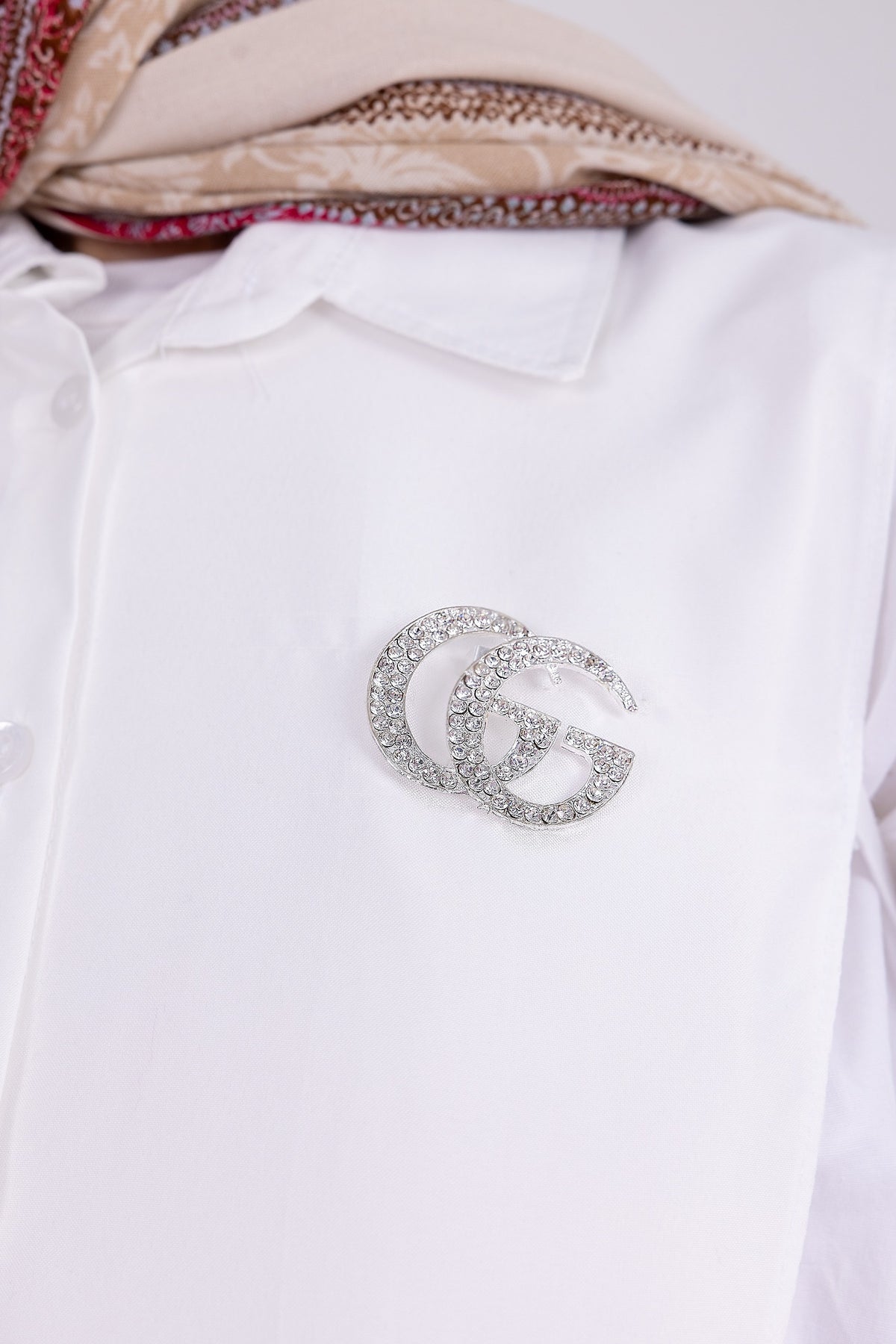 Double G - Brooch