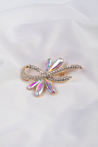 Crystal Laurel - Brooch