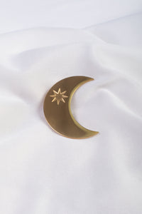 Celestial Moon - Brooch