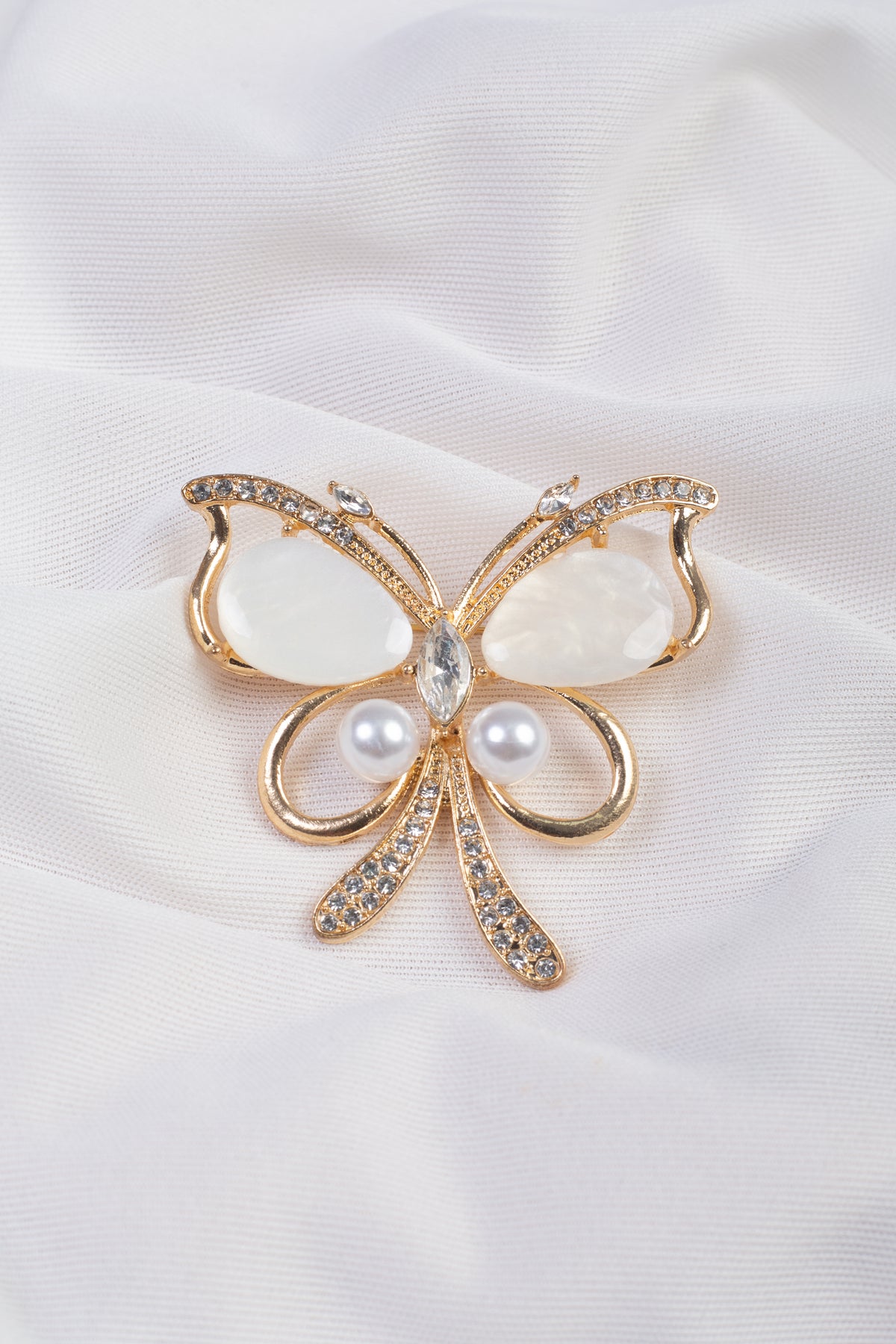 Golden Butterfly - Brooch